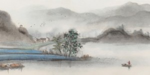万晓忠的“山居写意”系列：逸笔山林中的心灵栖居