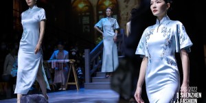 锦玺唐S/S2022深圳时装周压轴大秀：非遗苏绣，指尖上的大美时代
